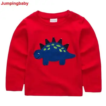 Jumpingbaby Băieți Topuri 2019 Copil tricouri Haine pentru Copii Dinozaur Tricou Camisetas Roupas Infantis Menino Vetement Enfant Garcon Noi