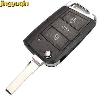 Jingyuqin Telecomanda Cheie Auto Control 434MHz MQB ID48 Pentru VW Seat Golf 7 MK7 Polo Touran Tiguan 5G6959752AB BB Keyless-go/Semi-inteligent