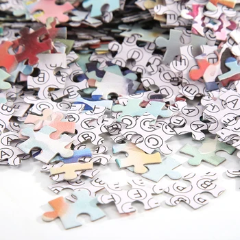 Adulți Copii Urban Tribe Asambla Imaginea de Joc Jucărie de Hârtie Jigsaw Puzzle-uri 1000pcs pentru Decorare Dormitor Autocolante