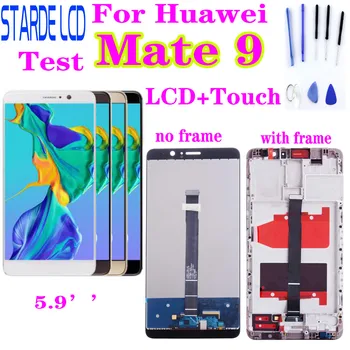 Pentru Huawei Mate 9 Ecran LCD Ecran Tactil Digitizer Pentru Mate9 LCD Cu Rama MHA-L09 MHA-L29 Ecran de Piese de schimb + Instrumente