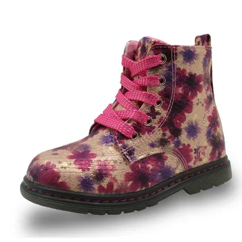 Apakowa florale de toamna iarna copilul fetita cizme impermeabile copii martin boot fluture copii pantofi de brand de pantofi fete