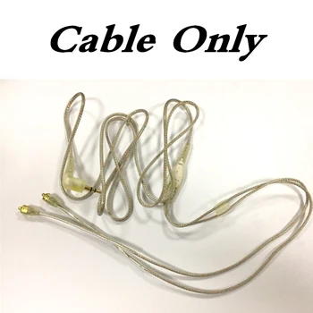 De înaltă Calitate 1 BUC Cablu de Rezervă Pentru Izolarea Zgomotului de Muzică În Ureche Căști Universal se Potrivesc SE215 Cablu