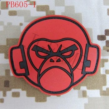 Echipa Seal Tactice Maimuță Militare Tactice Moralul 3D din PVC patch-uri Insigne