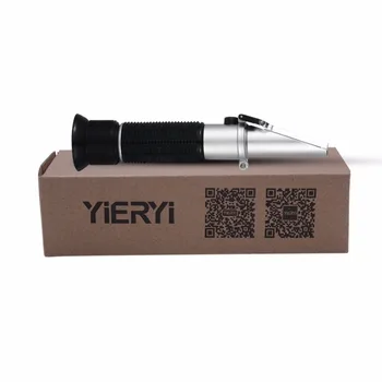 Yieryi Portabile 0-80% Brix Refractometru ATC Concentrație Mare de Zahăr Instrument de Testare de Fructe dulceata metru