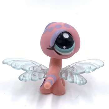 LPS PISICA animale de companie magazin de jucării Roz libelula anime drăguț figura cadou minunat pentru băieți și cadouri