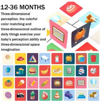 Stimulare vizuală Carduri Cu Animale 7 Articole /loturi Alb Negru Carduri Flash Puzzle-uri Copii Cartonașe de Învățare pentru 0-36 Luni