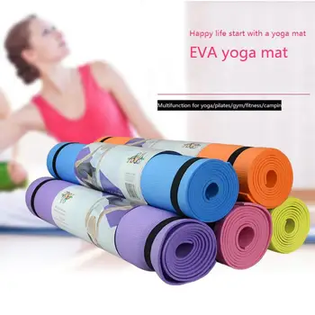 Pliere Gimnastică Mat 4mm Exercițiu Yoga Mat Pad anti-Alunecare Pierde in Greutate Impermeabil Sport Mat Exercițiu de Umiditate-dovada Pad