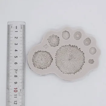Mucegai silicon floare centru de lut mucegai DIY designer de ipsos polimer lut flori decor instrument de flori de lut instrument de beton mucegai