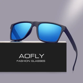 AOFLY Brand Clasic Negru Polarizat ochelari de Soare Barbati de Conducere Ochelari de Soare pentru barbati Nuante de Moda de sex Masculin Oculos Gafas Ochelari de AF8034