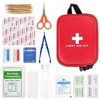 100/180PCS Portabil Kit de Prim Ajutor Pentru Medicamente în aer liber Camping de Conducere trusa de Supraviețuire Geantă de mână de Urgență, Truse de Călătorie Set