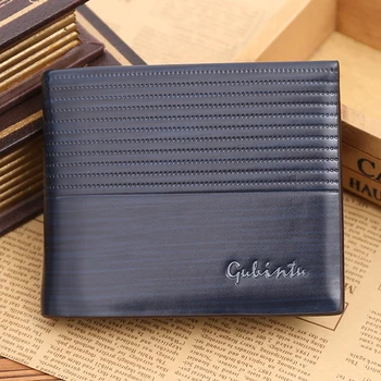 GUBINTU Brand dă-i portofelul stil de moda netede din piele moale de calitate garanta bărbați portofele sac de bani