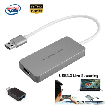 EZCAP USB 3.0 HD Joc Video de Captură 1080P 60fps Free Driver For PS3 PS4 XBOX ONE Suport pentru Windows/Linux/Mac Live Streaming