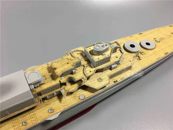 Scara 1/350 Punte de Lemn pentru Trompetist 05317 germană Admiral Hipper 1941 Model Kituri