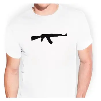 AK-47 Kalashnikov AK47 - tsf0294 T-Shirt Sticker Bomb Autocolant sine harajuku Casual tricou
