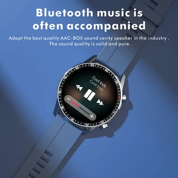 Bărbați Sport Ceas Inteligent Bluetooth Apel Muzica Smartwatch Monitor de Ritm Cardiac Fitness Tracker Watche Impermeabil Smarth Whatch