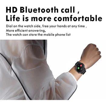 Bărbați Sport Ceas Inteligent Bluetooth Apel Muzica Smartwatch Monitor de Ritm Cardiac Fitness Tracker Watche Impermeabil Smarth Whatch
