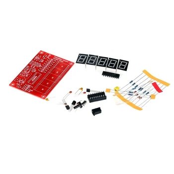 50 MHz Oscilator cu Cristal contor de Frecvență Testere DIY Kit 5 Rezoluția Digitală Roșu
