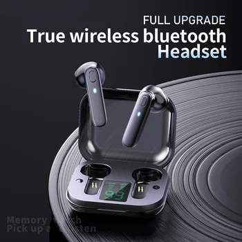 R20 TWS Bluetooth 5.0 Căști cu Încărcare Cutie In-ureche Căști Wireless Stereo Sport rezistent la apa Căști Căști Cu Microfon