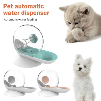 2.8 L Bubble Pet Waterer Alimentator în Formă de Melc Automate de Apă Potabilă Dozator de Mare Capacitate Bol de Apă Fântână pentru Caine Pisica