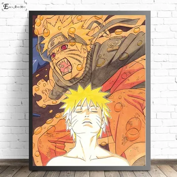 Naruto Figura De Acțiune Anime Panza Pictura Postere Si Printuri Pentru Camera De Zi Nu Încadrată De Arta De Perete Poza Decor Acasă La Vanzare