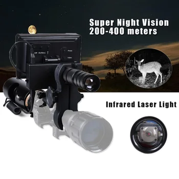 Infraroșu Viziune de Noapte domeniu de Aplicare Camera Video IR Laser Lunetă de Vânătoare Optica Vedere domeniul de Aplicare aparat de Fotografiat Dispozitiv de Viziune de Noapte
