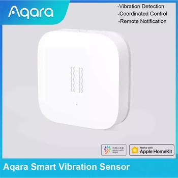 Aqara Inteligent Vibrații Senzor de Mișcare, Senzor de Soc Zigbee Alarmă de Detectare Monitor pentru Casa Inteligentă Munca Mijia APP Apple HomeKit