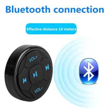 Universal Auto Volan Wireless Bluetooth Control de la Distanță Buton Media pentru Telefonul Mobil Controller Kit Auto