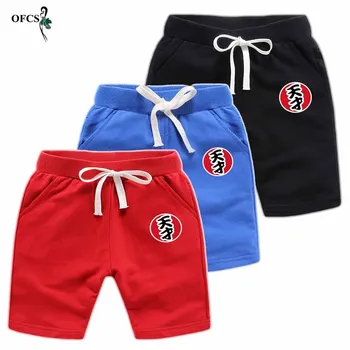 Noua Moda de Bumbac pentru Copii pantaloni Scurți Pentru Băieți Fete Băieți Plaja de Imprimare Pantaloni Copii, Casual, Moale, Elastic pantaloni Scurți de Îmbrăcăminte pentru Copii 2-12Y