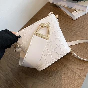 Model de piatra Tote sac Găleată 2020 Noi de Moda de Înaltă calitate din Piele PU pentru Femei Designer de Geantă de mână de Călătorie Umăr Geanta Messenger