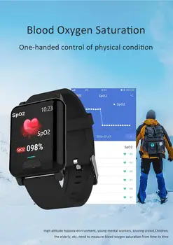 Ceas inteligent de Temperatura Corpului, Rata de Respirație Detectarea Brățară Bărbați Femei Sport Impermeabil Smartwatches AI diagnostic medical Nou