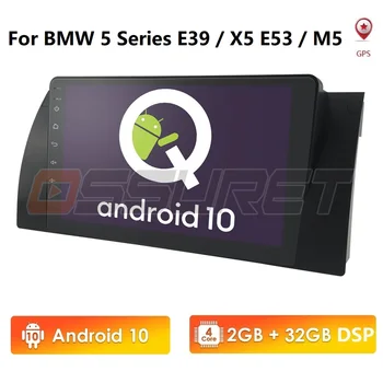Android 10 Ossuret Radio Auto pentru BMW X5 E39 E53 GPS de Navigare pentru BMW 5 7 M5 E38 Multimedia Video Autoradio Stereo Player