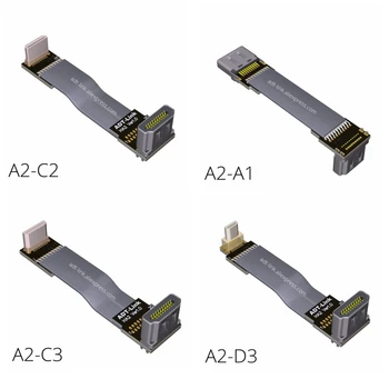 Cablu HDMI 270/90 Grade HDMI la HDMI Cablu 5 cm-1m Cablu HDMI 2.0 60Hz 4K 3D pentru TV PS3 Proiector, Calculator FPV Cablu A2