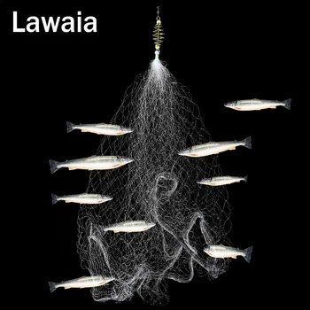 Lawaia Pescuit Lipicios Net cu Noaptea Luminoasă Margele Rulment Solid Inel de Pescuit Conector pentru apă Dulce de Pescuit Instrumente Aparat