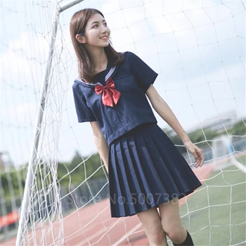 Stil Japonez Kawaii Fata Marinar Uniformă Fusta Plisata Anime Femei Colegiu Liceu Coreea Moda Haine De Halloween Cosplay