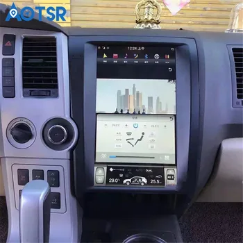 2 Din Radio Tesla Stil 13.6 Inch Android 6.0 Stereo Auto Navigatie GPS DVD Player pentru Toyota Tundra 2007-2013 Auto Unitatii IPS