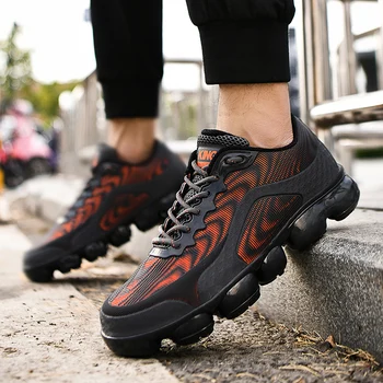Barbati Pantofi de alergat Respirabil în aer liber 3D a ochiurilor de Plasă Pantofi de Antrenament Ușor Adidași pentru Bărbați Apartamente Fund Gros Casual ShoesSize39-46