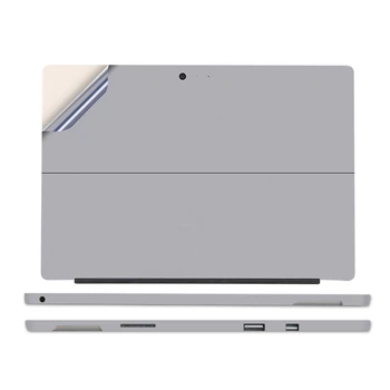 Fibra de Carbon negru Laptop Autocolant Piele pentru Microsoft Surface Pro 4 5 6 7 Set Complet Tabelt Acoperire Piele pentru Funda Surface Pro 1 2 3