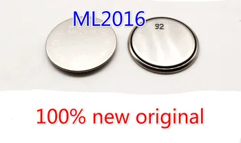 5pieces 10pieces original nou ML2016 3V baterie reîncărcabilă. Baterie Buton
