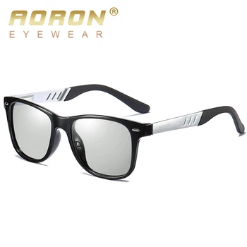 AORON Fotocromatică Polarizat ochelari de Soare Anti-UV400,Rezistenta la orbire, Oamenii Polarizat Ochelari de Soare Driver Ochelari de protecție