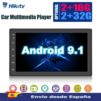 Hikity Dublu Din GPS Auto Stereo Radio Android 9.1 7