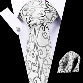New Classic Matase Bărbați Legături de Gât 7.5 cm relatiile cu Dungi pentru Barbati Formale de Afaceri de Nunta de Lux Cravate Cadouri Pentru Barbati Cravate