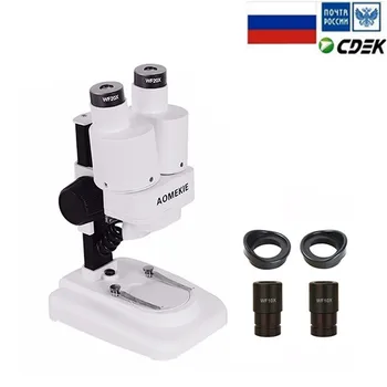 20X/40X Binocular Microscop Stereo de mai Sus Lumini LED PCB Lipire Instrument de Reparații Telefon Mobil Minerale Uitam Microscop