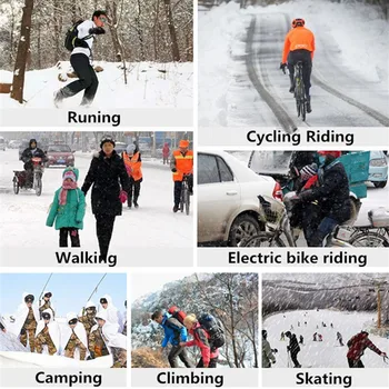 GUB MTB Iarnă Ține de Cald Mănuși de Echitatie Anti-Alunecare Deget Plin Touchscreen Windproof de Sport în aer liber rezistent la Șocuri Biciclete Biciclete Mănuși