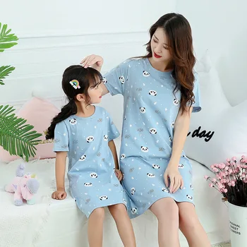 Moda de vara pentru Copii Cămașă de noapte Fete Unicorn Cămăși de noapte pentru Copii Pijamale de Bumbac Fete Printesa Rochie de Noapte Fata Sleepwear