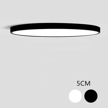 DX ultra-subțire rotund LED-uri de iluminat de tavan tavan lămpi pentru camera de zi candelabre Tavan pentru sala moderne lampă de plafon