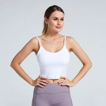 Moonglade Yoga Topuri De Fitness Rulează Sport Yoga Vesta Yoga Sling Lenjerie De Corp Fără Mâneci Frumoasa Sexy Femei S-Au Adunat