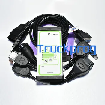 Pentru-Volvo/Renault/camion Mack instrument de diagnostic pentru-volvo Vocom 88890300+ASV Premium Tech Tool 2.7 pentru volvo vcads 88890300 vocom