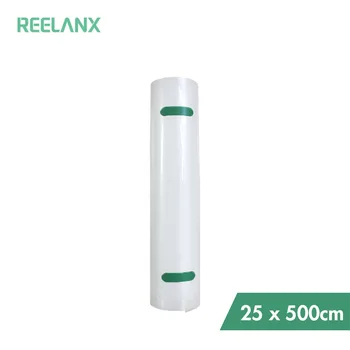 REELANX Vid, Saci pentru Vid Packer 1 Rola 25*500cm Pungi de Depozitare pentru Alimente Vid Sealer Saci de Ambalare Ambalare