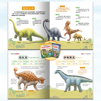 Noi 8pcs/set Explora lumea de dinozauri Animal Enciclopedia Lumii Știință de Carte Pentru Copii Copii Copii Cu Poza