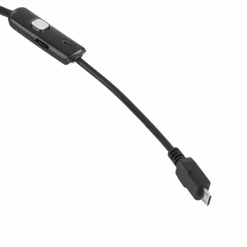 1,5 m 7mm lentile Rigide Cablu USB de Inspecție Mini Camera Tub de Șarpe IP67 rezistent la apa Endoscop cu LED Bronhoscop pentru Telefon Android